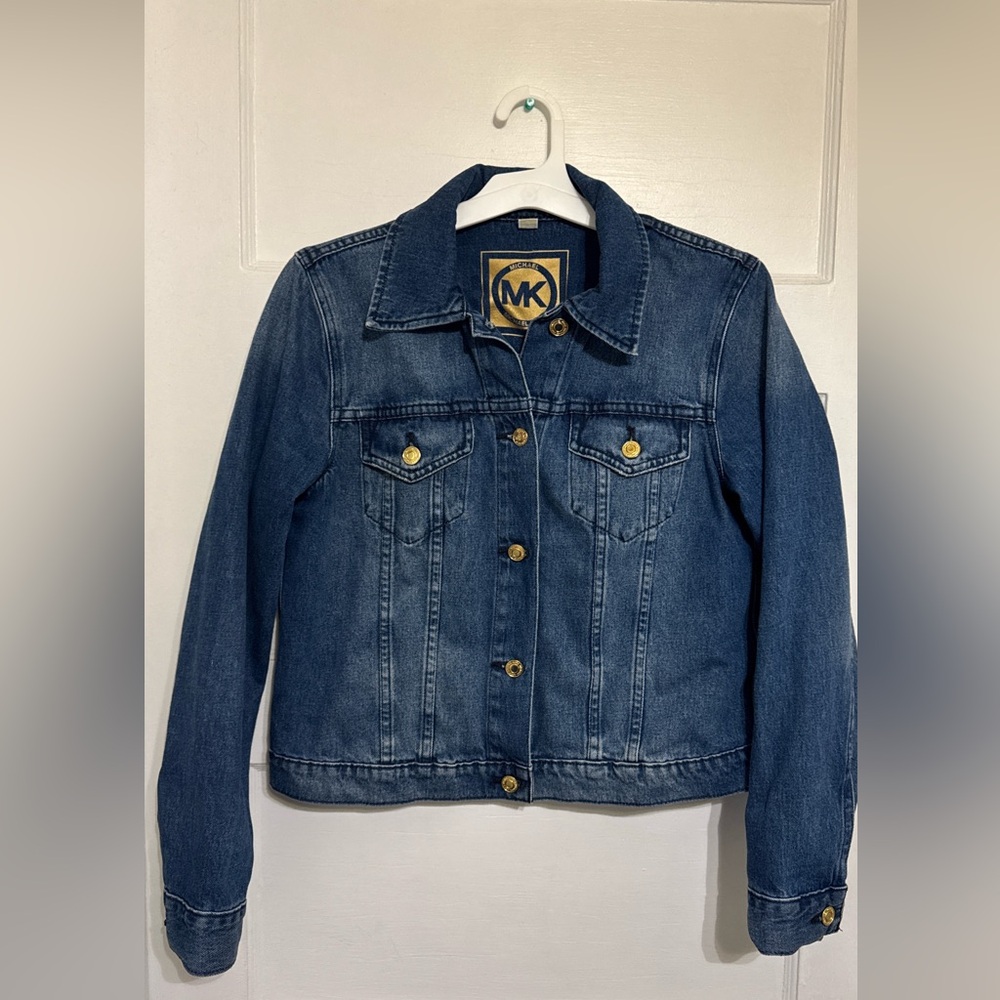 Michaels Kors Classic Blue Jean Jacket